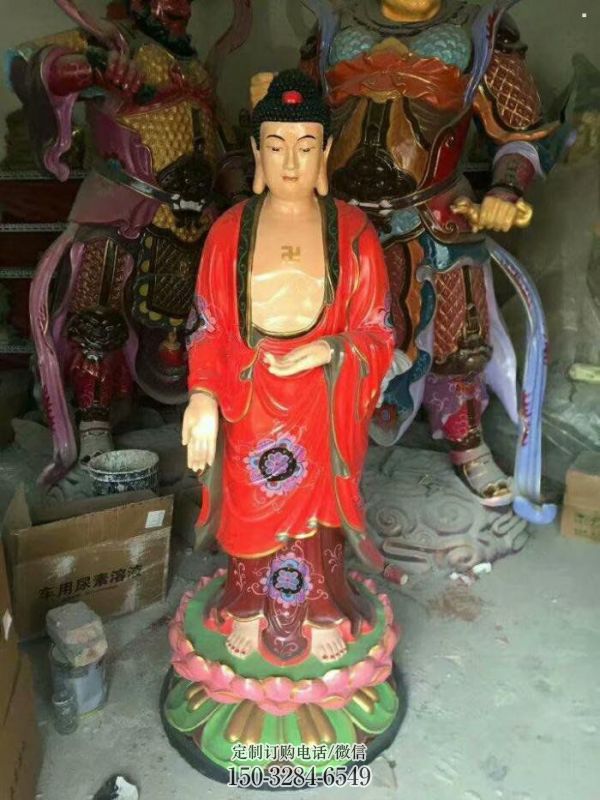 指定西方三圣佛像,彩绘工艺,大型西方三圣佛像加工 指定西方三圣佛像,彩绘工艺,大型西方三圣佛像加工